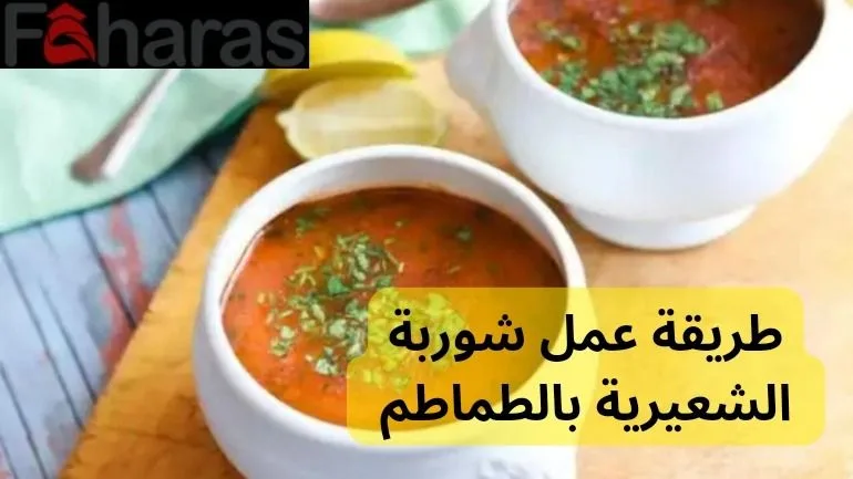 طريقة عمل شوربة الشعيرية بالطماطم How to make tomato vermicelli soup