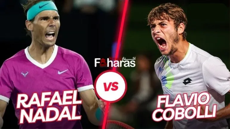 مباراة نادال وكوبولي Nadal and Copoli match